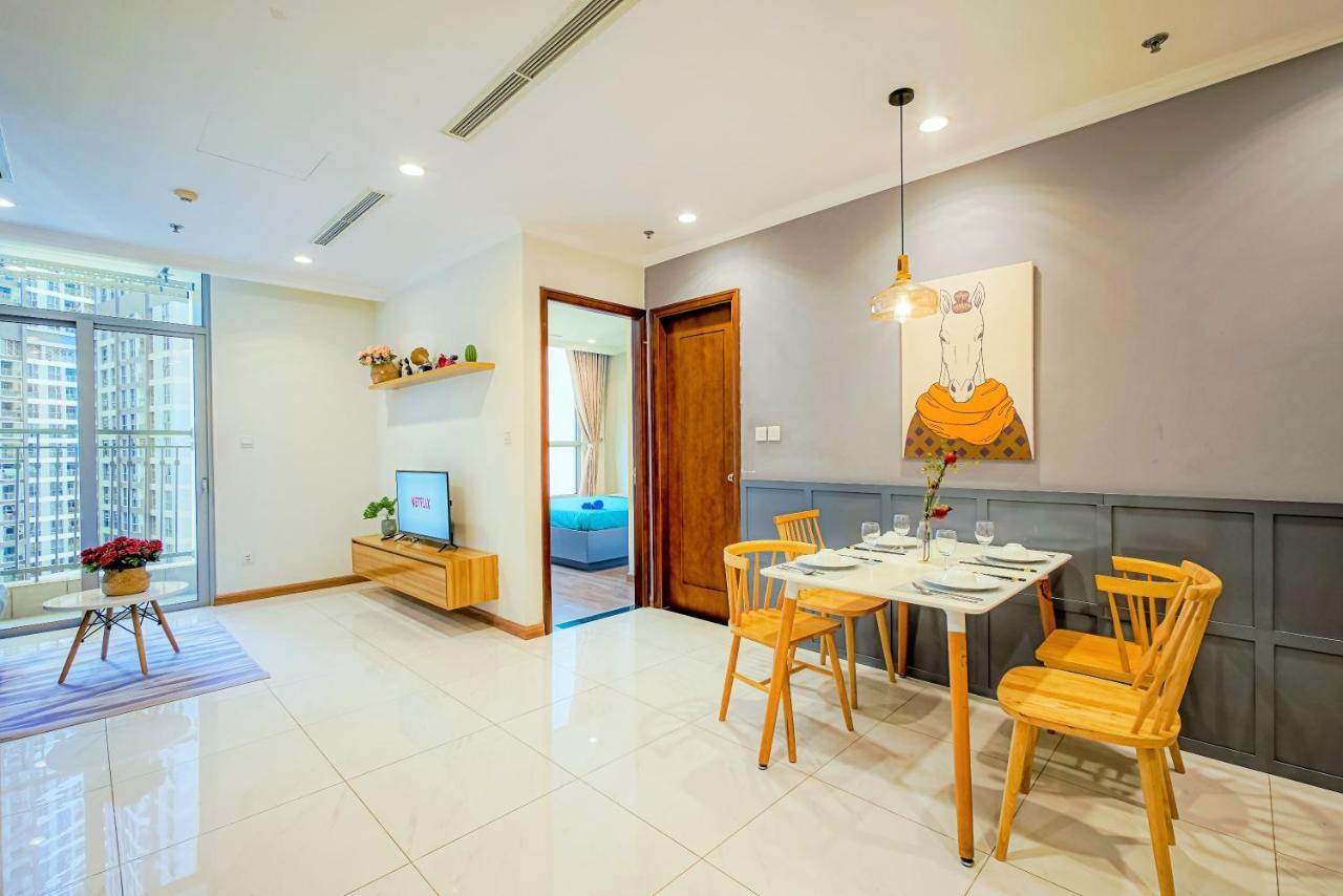 Mott Haven Apart - Vinhomes Central Park, Landmark 81 Area & Ice Rink Ho Şi Min Dış mekan fotoğraf