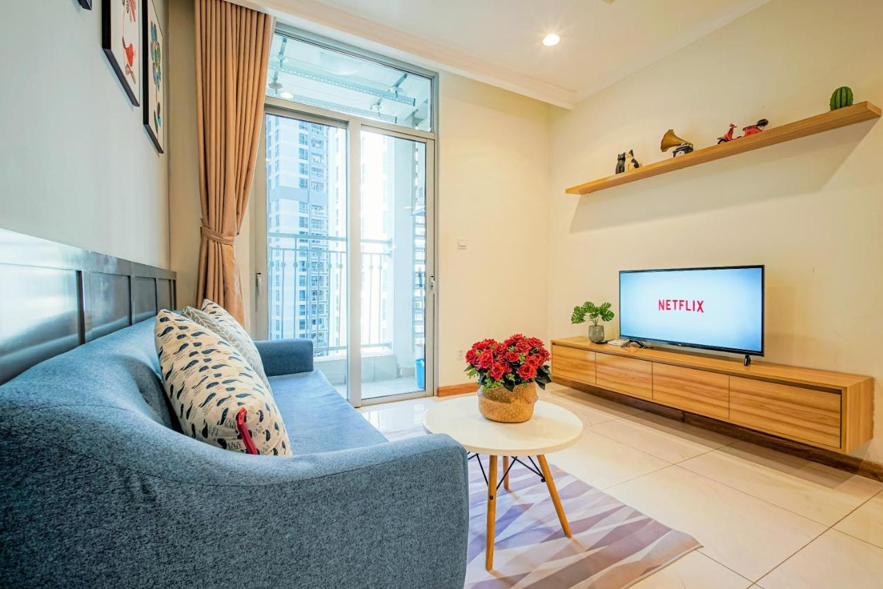 Mott Haven Apart - Vinhomes Central Park, Landmark 81 Area & Ice Rink Ho Şi Min Dış mekan fotoğraf