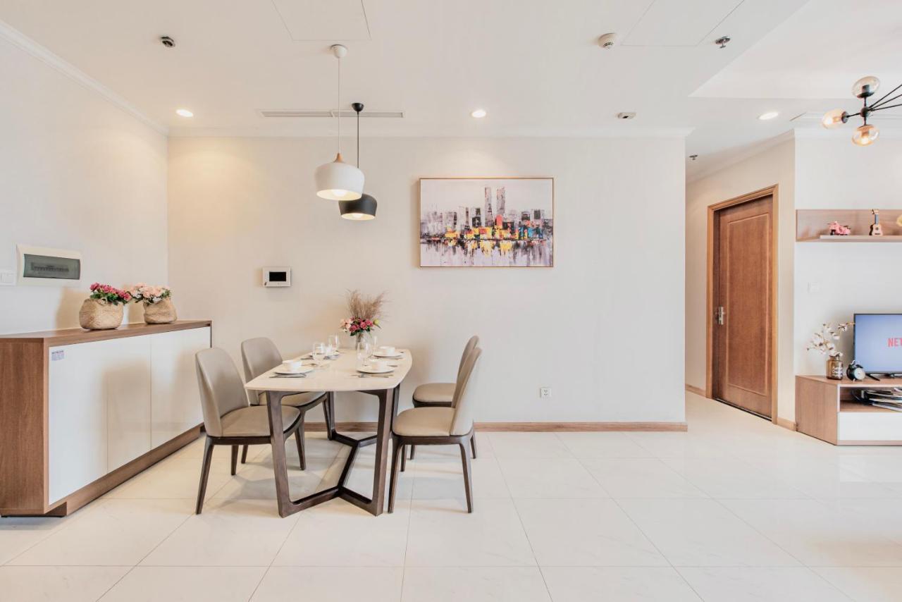 Mott Haven Apart - Vinhomes Central Park, Landmark 81 Area & Ice Rink Ho Şi Min Dış mekan fotoğraf