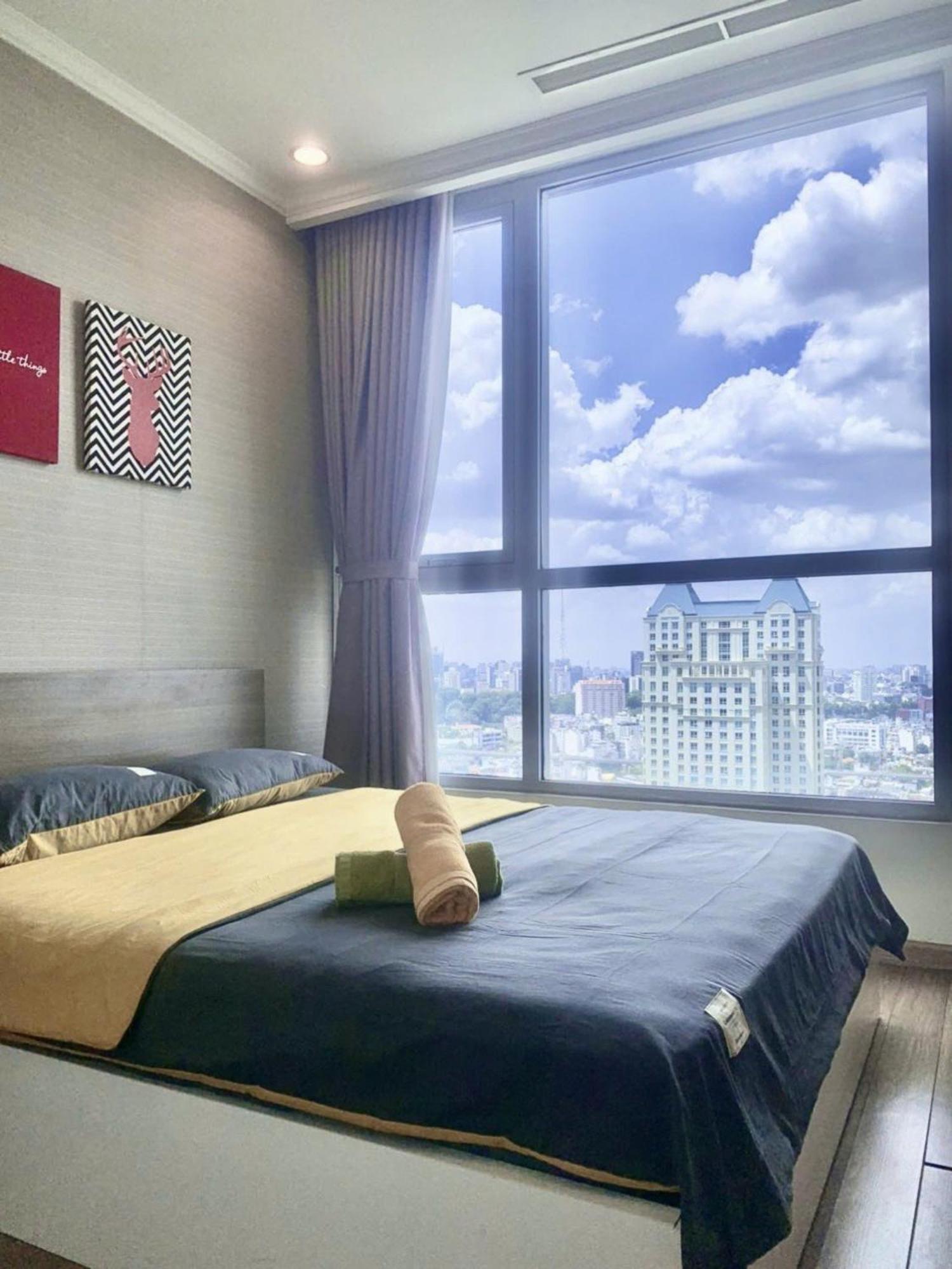 Mott Haven Apart - Vinhomes Central Park, Landmark 81 Area & Ice Rink Ho Şi Min Dış mekan fotoğraf
