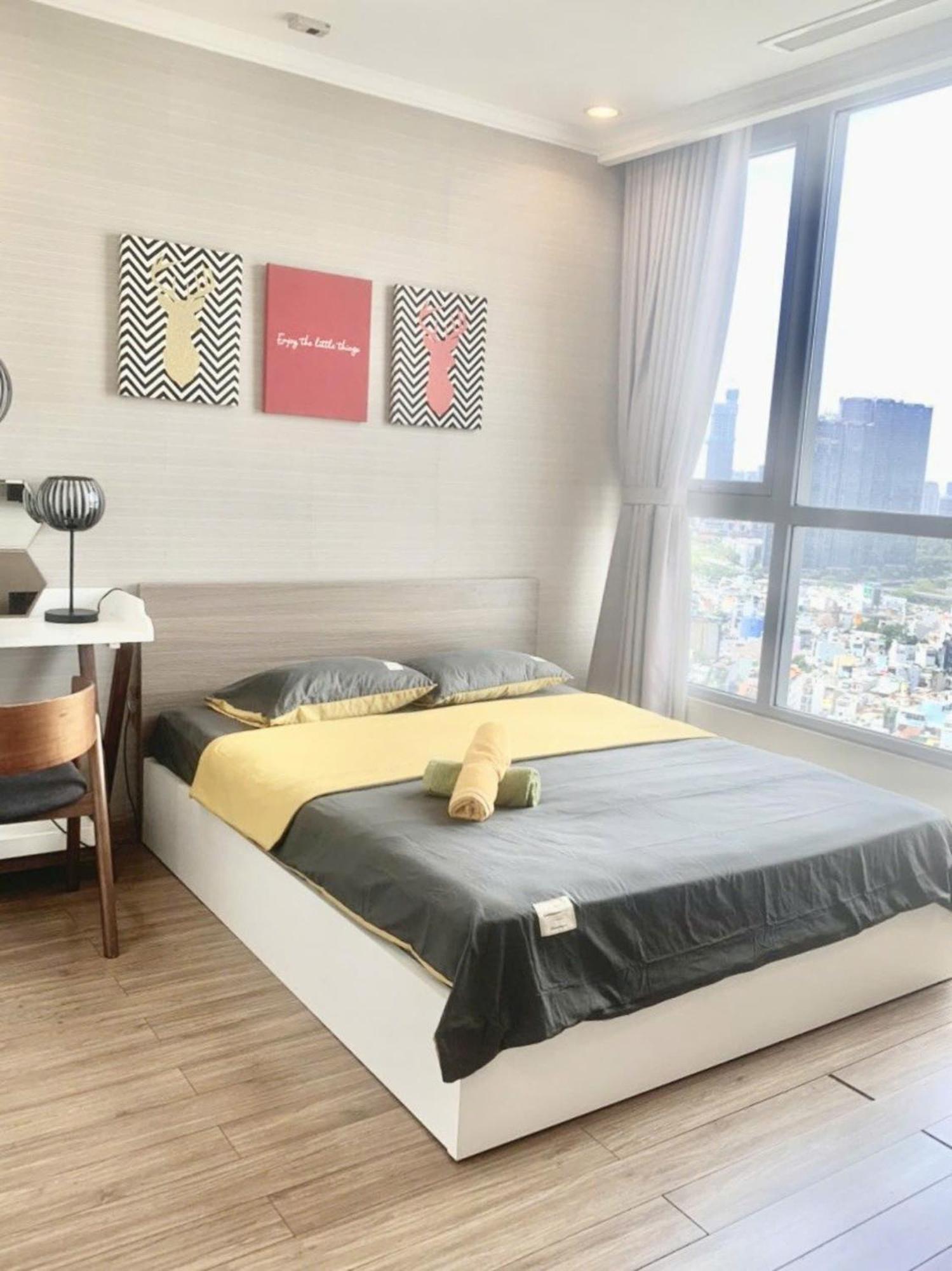 Mott Haven Apart - Vinhomes Central Park, Landmark 81 Area & Ice Rink Ho Şi Min Dış mekan fotoğraf